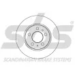 sbs 1815204802 - Jeu de 2 disques de frein avant