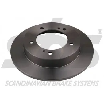 sbs 1815205203 - Jeu de 2 disques de frein avant