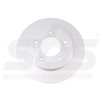 Jeu de 2 disques de frein avant SBS [1815313462]