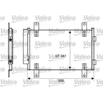 VALEO 814081 - Condenseur, climatisation