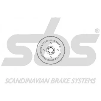 Tambour de frein SBS [1825253203]