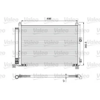 VALEO 814403 - Condenseur, climatisation