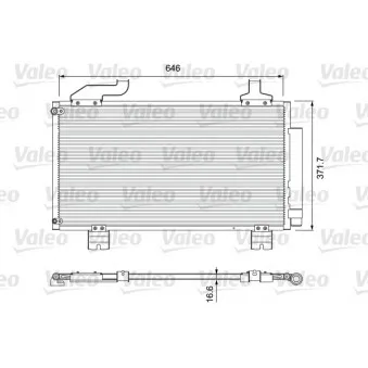 VALEO 814417 - Condenseur, climatisation