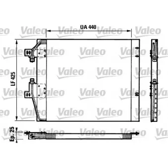 VALEO 816678 - Condenseur, climatisation