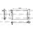 Radiateur, refroidissement du moteur VALEO [816716]