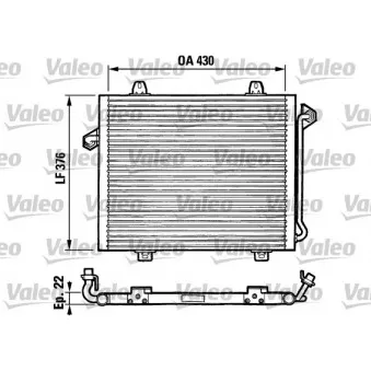 VALEO 816861 - Condenseur, climatisation