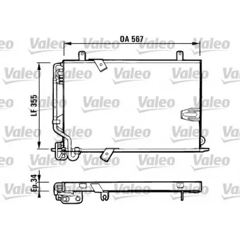 VALEO 816940 - Condenseur, climatisation