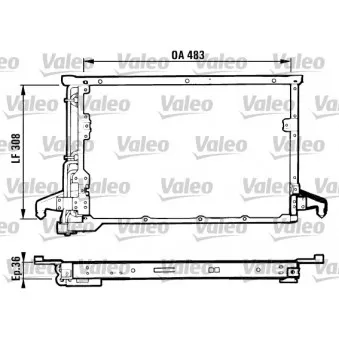 VALEO 816983 - Condenseur, climatisation