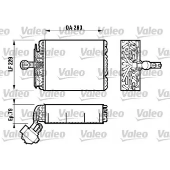 VALEO 817081 - Evaporateur climatisation