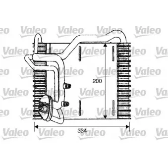 VALEO 817087 - Evaporateur climatisation