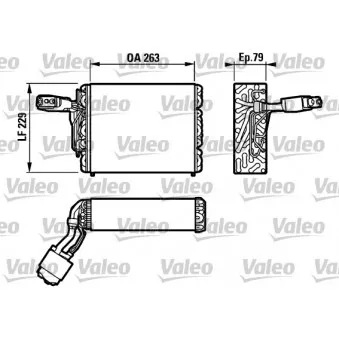 VALEO 817110 - Evaporateur climatisation