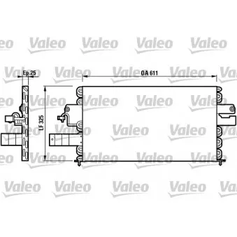 VALEO 817227 - Condenseur, climatisation