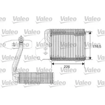 VALEO 817329 - Evaporateur climatisation