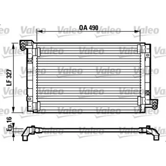 VALEO 817384 - Condenseur, climatisation