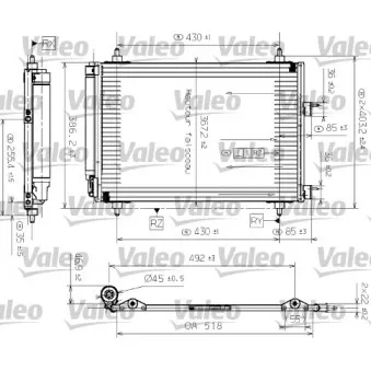 VALEO 817524 - Condenseur, climatisation