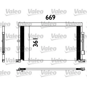 Condenseur, climatisation VALEO 817567 pour FORD MONDEO ST220 - 226cv