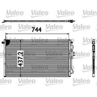 VALEO 817582 - Condenseur, climatisation
