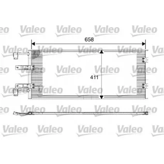 VALEO 817645 - Condenseur, climatisation