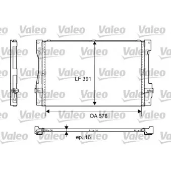 VALEO 817675 - Condenseur, climatisation