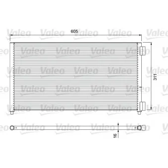 VALEO 817799 - Condenseur, climatisation