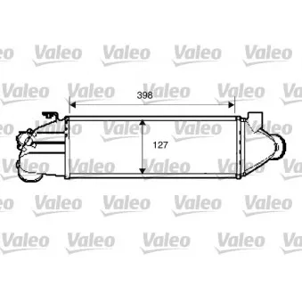 Intercooler, échangeur VALEO 817891 pour IVECO X-WAY 2.0 DI - 86cv