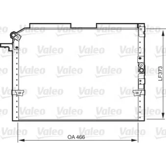 VALEO 818103 - Condenseur, climatisation