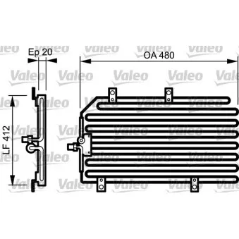 VALEO 818189 - Condenseur, climatisation