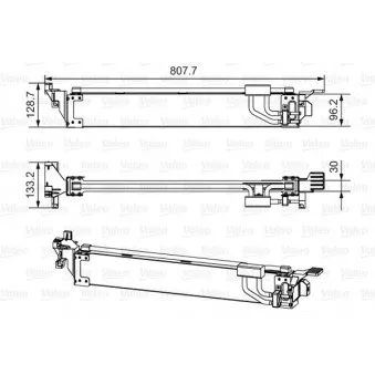 Radiateur d'huile VALEO 818248