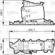 Intercooler, échangeur VALEO [818266]