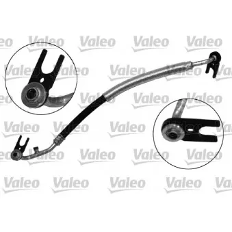 Conduite à haute pression, climatisation VALEO 818423