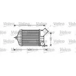 Intercooler, échangeur VALEO [818725]