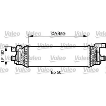 Intercooler, échangeur AVA QUALITY COOLING FDA4401