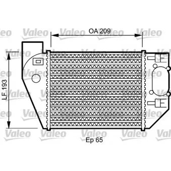 VALEO 818825 - Intercooler, échangeur