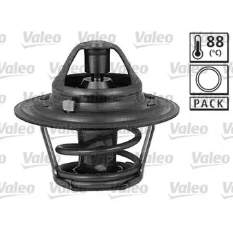 Thermostat d'eau VALEO 820134 pour FORD TRANSIT 1250 S-2 Klein-LKW - 54cv