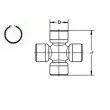 SPIDAN U 885 - Joint, arbre longitudinal