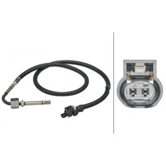 Capteur, température des gaz HELLA OEM A0009058800