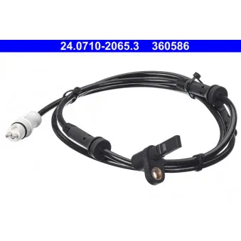 Capteur, vitesse de roue ATE OEM 46519886