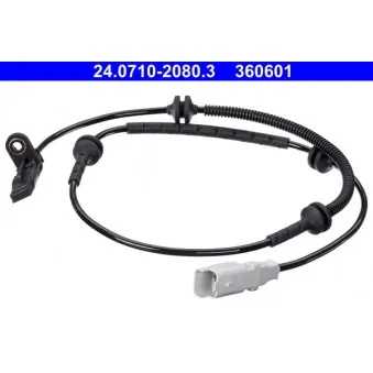Capteur, vitesse de roue ATE OEM 4545H3