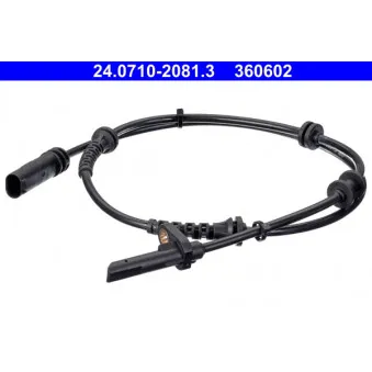 Capteur, vitesse de roue ATE OEM 34526775864