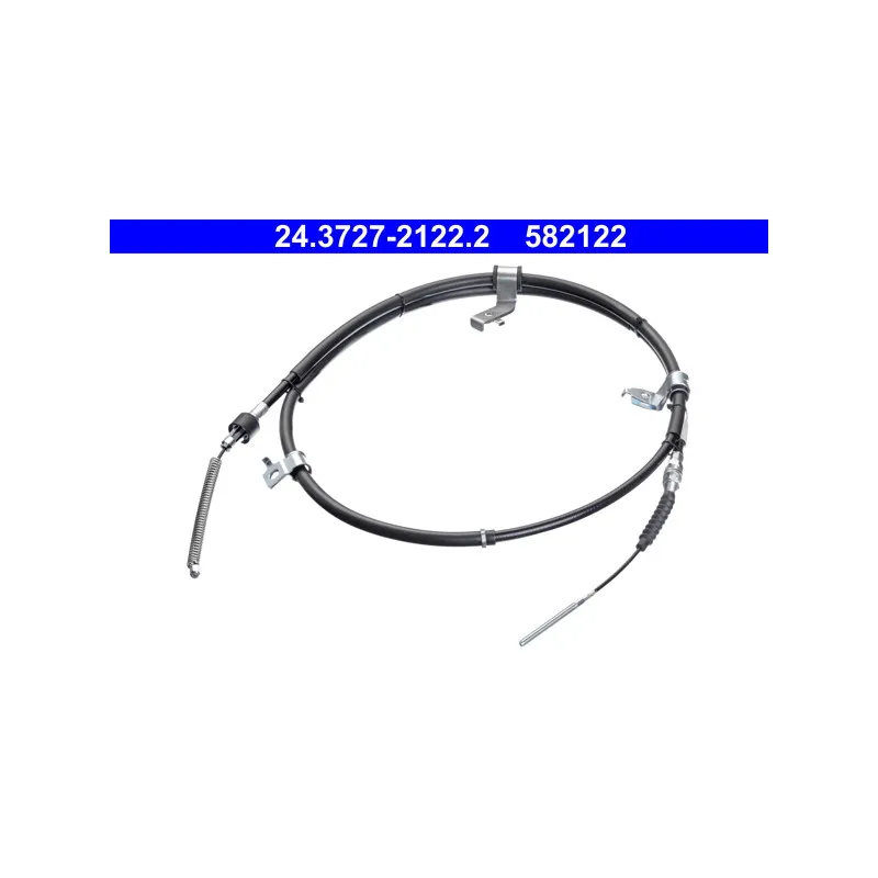 Tirette à câble, frein de stationnement ATE 24.3727-2122.2 - Visuel 2