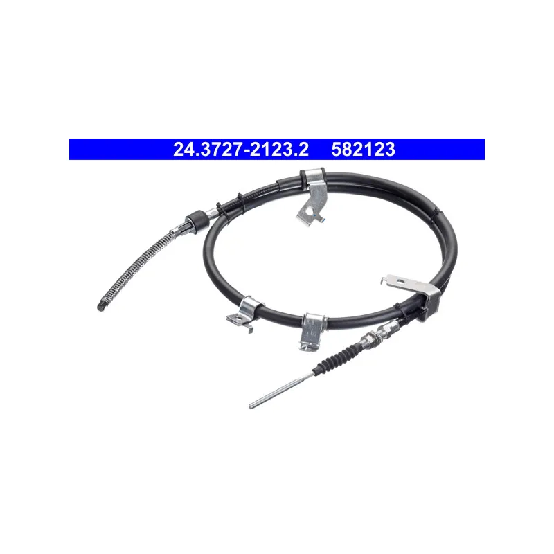 Tirette à câble, frein de stationnement ATE 24.3727-2123.2 - Visuel 2