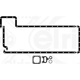 Jeu de joints d'étanchéité, carter d'huile ELRING 282.619 pour SCANIA 3 - series 143 H/400 - 404cv