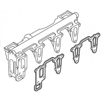 Jeu de joints d'étanchéité, système EGR ELRING 873.340 pour MERCEDES-BENZ ATEGO 3 816 K - 156cv