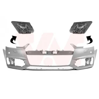 VAN WEZEL 0346572 - Pare-chocs