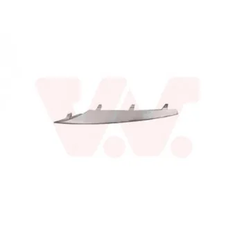 Baguette et bande protectrice, pare-chocs avant gauche VAN WEZEL [0687581]