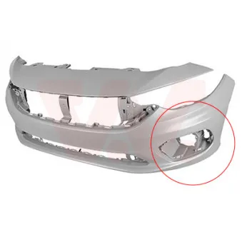 VAN WEZEL 1717576 - Pare-chocs