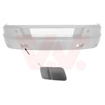 VAN WEZEL 2816586 - Enjoliveur, pare-chocs avant droit