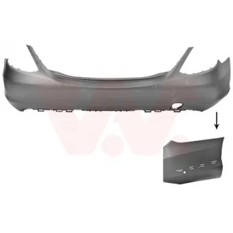 VAN WEZEL 2924547 - Pare-chocs