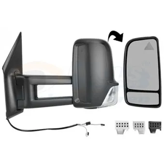 Rétroviseur extérieur VAN WEZEL OEM A0018228920