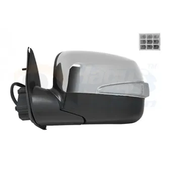 Rétroviseur extérieur VAN WEZEL [3615815]